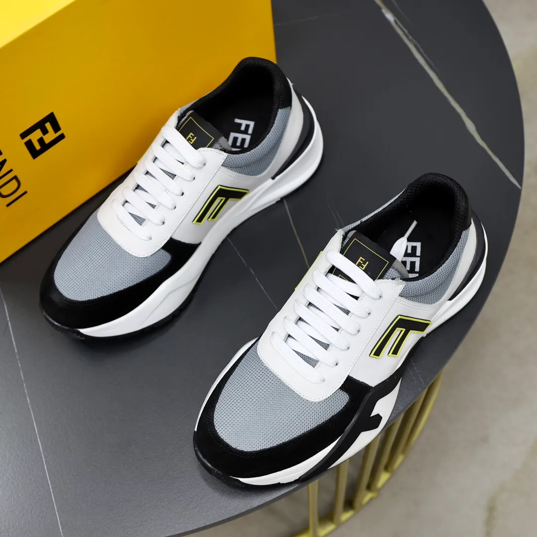 Men's men's shoes 290🔥Brand: FENDI Size: 38-44 (45, 46 customized) Grade: Original quality High version Material: Imported cowhide ➕ High-quality and comfortable lining Original lightweight non-slip outsole Style category: Travel Fashion casual shoes Versatile trend